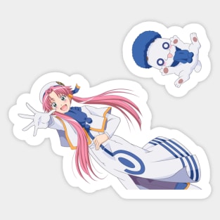 Akari Mizunashi and President Aria Sticker